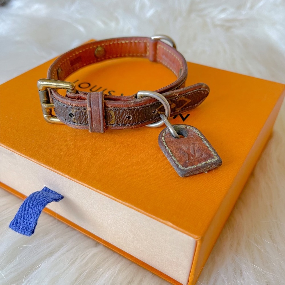 ‼️SOLD‼️Louis Vuitton Baxter pet collar
